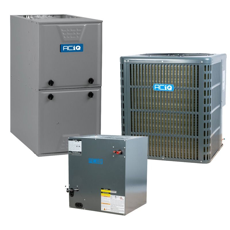 ACIQ Aciq AC-I-48AC14 / AC-I-4860ACL-21 / G96VTN0802120 4 Ton 14 SEER2 96% AFUE 80,000 BTU Furnace & AC System (21 inches Cabinet) G96VTN0802120