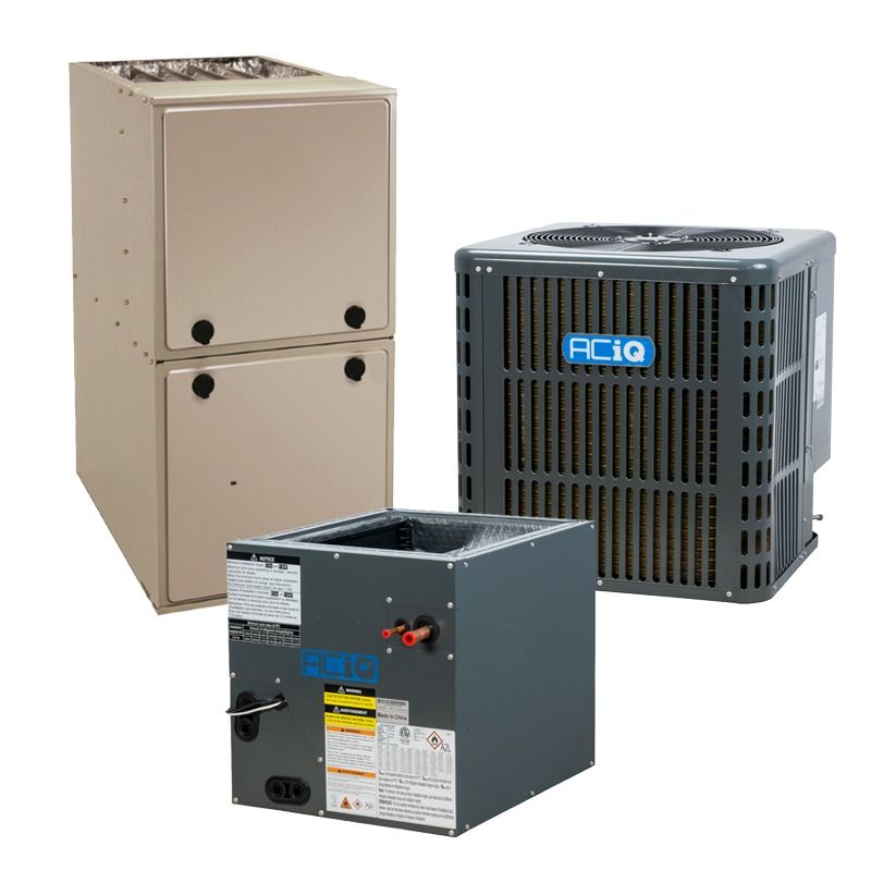 ACIQ Aciq AC-I-24AC14 / AC-I-1824ACL-17 / R92MSN0601714A 2 Ton 14.3 SEER2 92% AFUE 60,000 BTU Furnace and AC System (Multi-Positional)