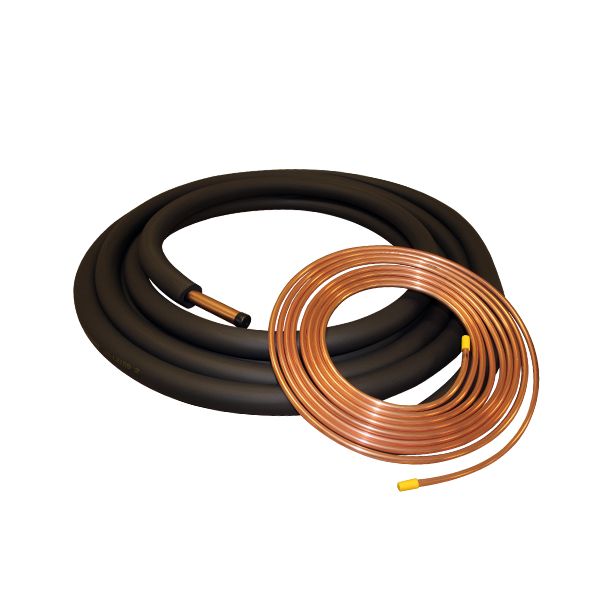 ACIQ Aciq LS38583830 Refrigerant Line Set 30ft 3/8in LL x 5/8in SL Insulated