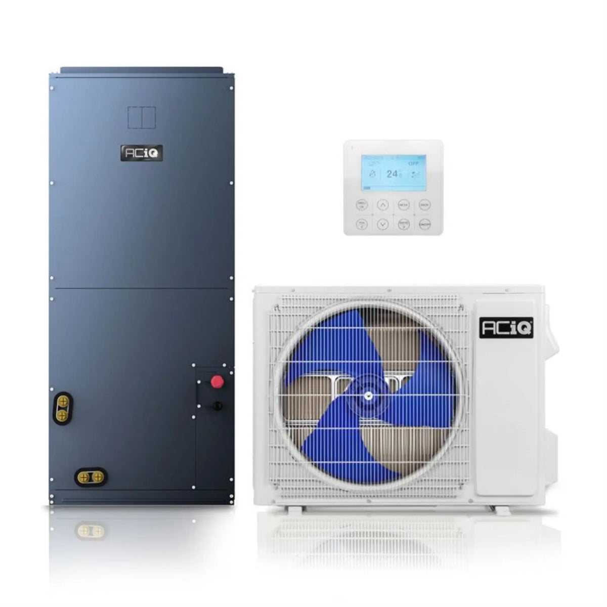 ACIQ Aciq Aciq-24-HP-E-32 Heat Pump Split System 2 Ton (Multi-Positional) Aciq-24-AH-E-32B