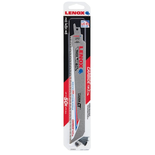 LENOX Lenox 2014225 Reciprocating saw blade 9 x 1 x .050 (5 Pack)