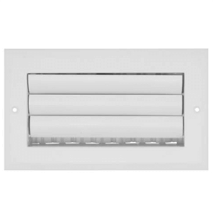HART & COOLEY Hart & Cooley A611MS 08 04 W 1-Way Sidewall or Ceiling Aluminum Grille (2.06 x 5.75 x 9.75 inches)