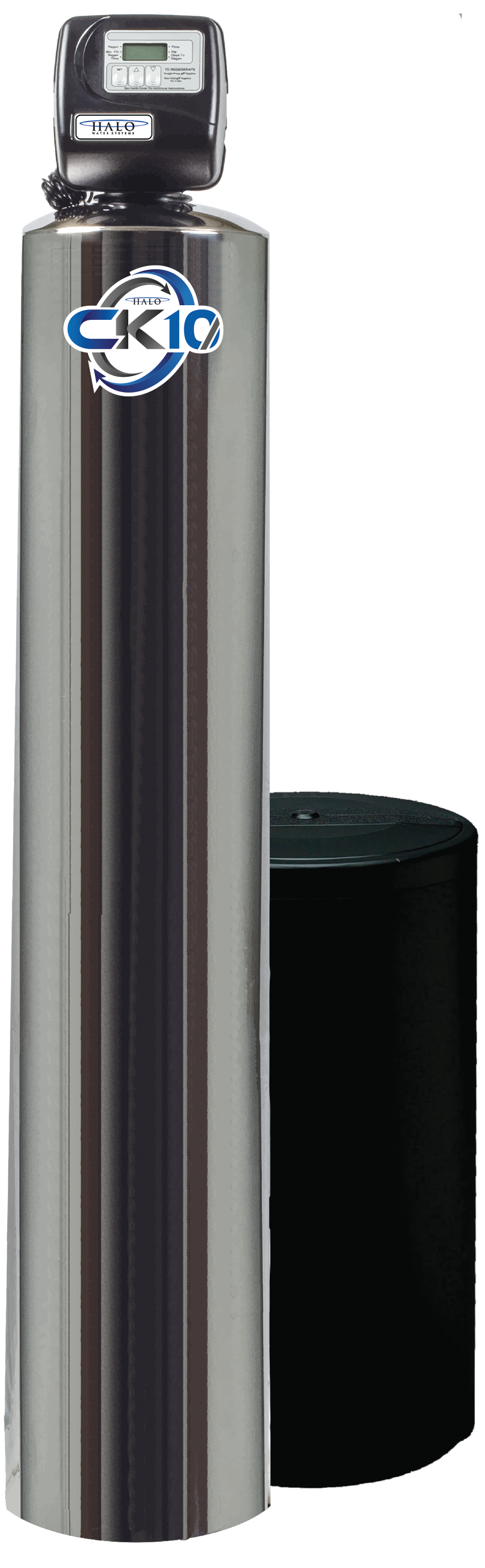 HALO Halo H-CK10-200 CK10 ion exchange whole home water softener system (2 cu ft / 16 GPM)
