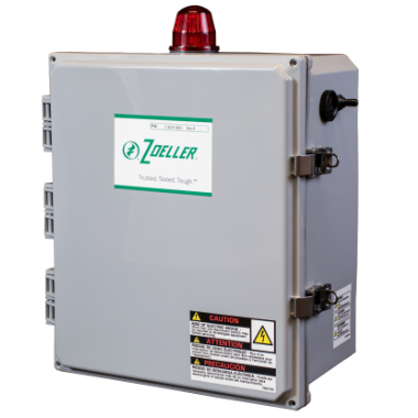 ZOELLER Zoeller 124F4-0001 Duplex Pivot Pro Control Panel 9-14 Amp (3 Phase)