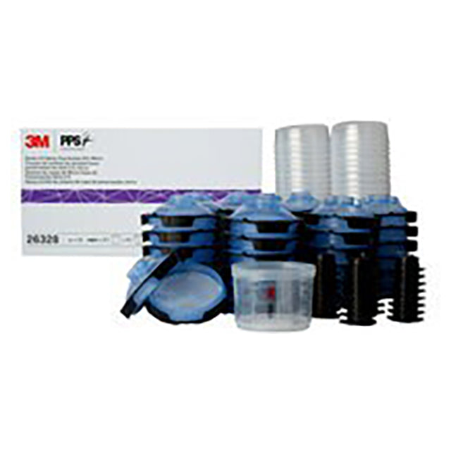 3M 3M 7100284555 PPS Spray Cup System Kit 90 ml (125 micron)