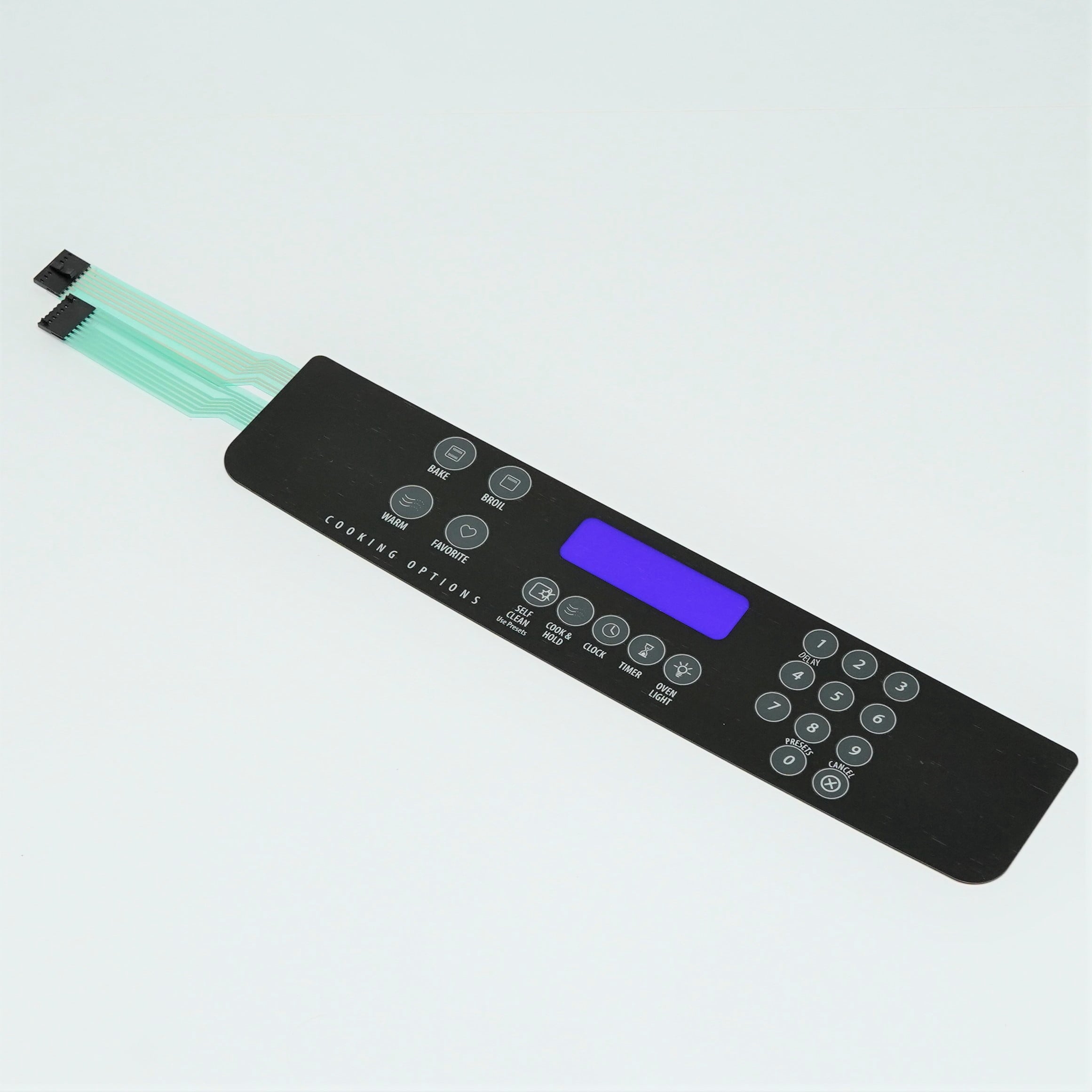 CHOICE MANUFACTURED PARTS Choice Manufactured Parts W10207928 Range Oven Membrane Switch Touch Pad Electric (Replacement WPW10207928)