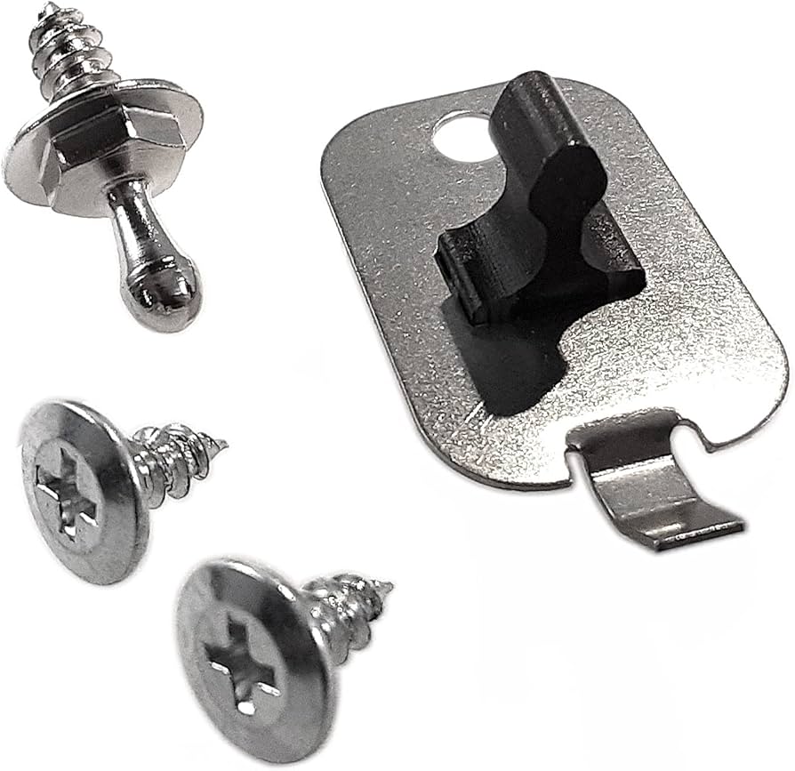 CHOICE MANUFACTURED PARTS Choice Manufactured Parts W10295405 Dryer Door Strike Kit (replaces 1553024)