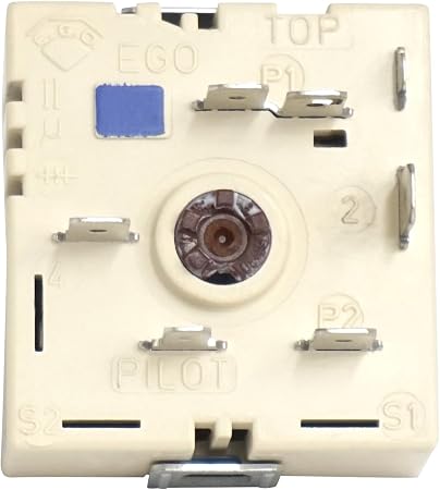 CHOICE MANUFACTURED PARTS Choice Manufactured Parts 74011489 Range Burner Element Infinite Control Switch 120V 15 Amp (Plug-in element package) WP74011489