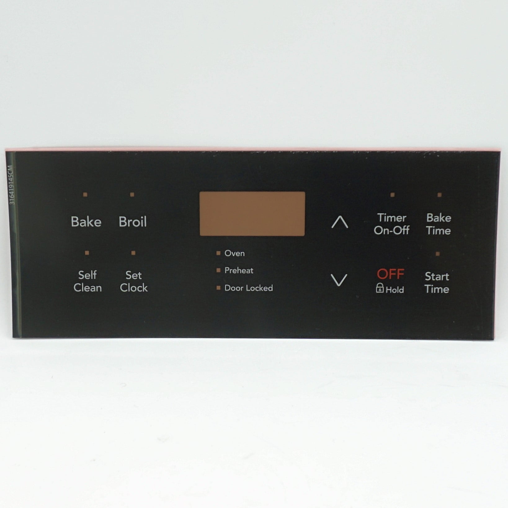 CHOICE MANUFACTURED PARTS Choice Manufactured Parts 316419145 Oven control overlay for Frigidaire 10-button (replaces AP6248313)