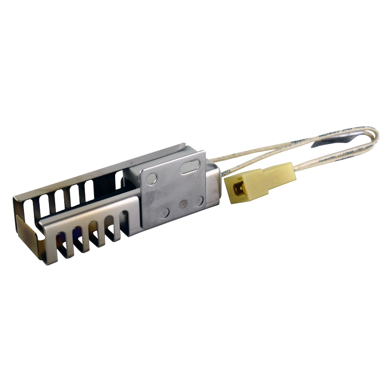 CHOICE MANUFACTURED PARTS Choice Manufactured Parts 7432P136-60 Range Oven Igniter 3.4-3.6 Amp (1.5 in Block / 3.75 in Cage / 90 degree Bracket) Replaces WP7432P136-60