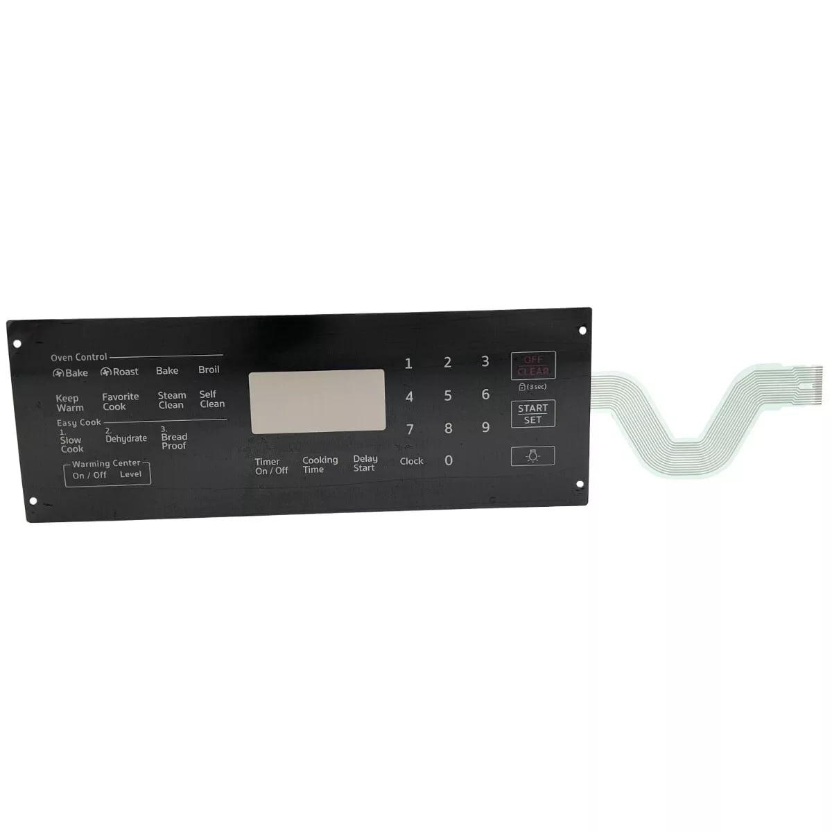 CHOICE MANUFACTURED PARTS Choice Manufactured Parts DG34-00030A Range Oven Membrane Switch Control Panel (30-Button) AP5967636