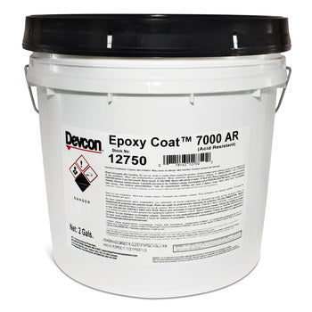 DEVCON Devcon 12750 Epoxy Coat 7000 AR Epoxy Floor Coating 2 Gallon