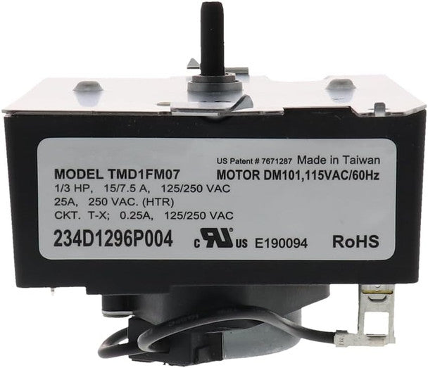 EXACT REPLACEMENT PARTS Exact Replacement Parts WE4M532 Dryer Timer for GE 1/3 HP (Direct Replacement) 234D1296P004