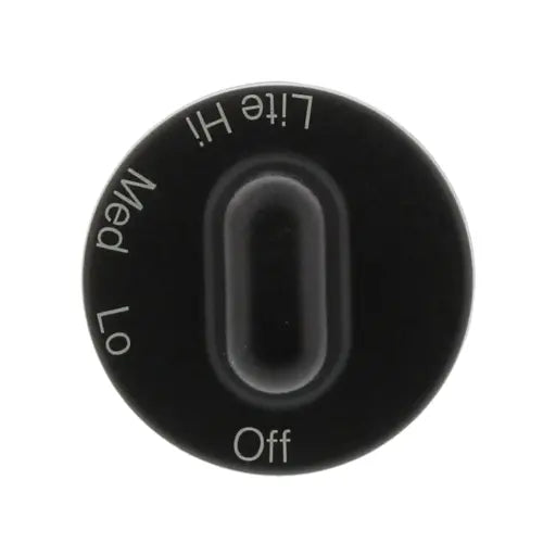 EXACT REPLACEMENT PARTS Exact Replacement Parts 71001641 Knob Burner for Whirlpool (5/8 inch stem / 4 o'clock flat) ER71001641