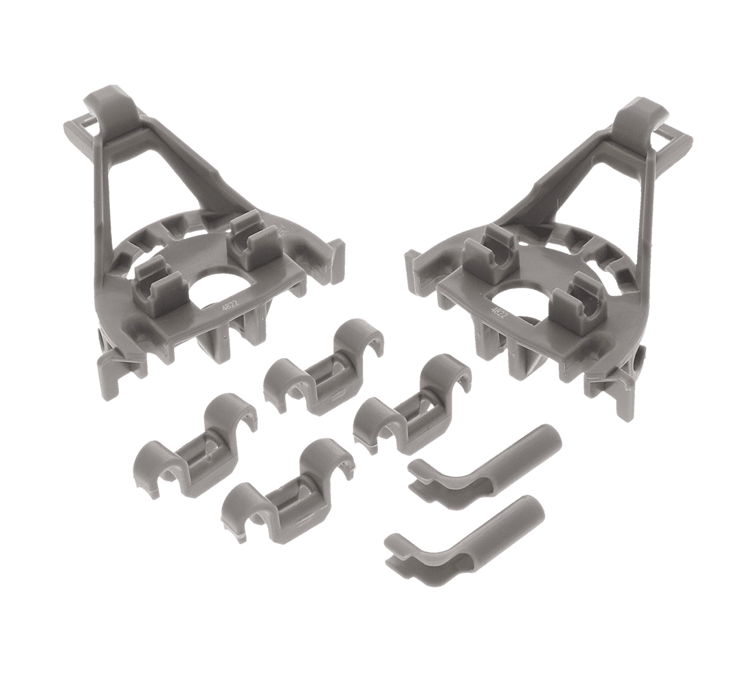 EXACT REPLACEMENT PARTS Exact Replacement Parts 00428344 Kit Tine Clip for Bosch (4 clamps, 2 latches, 2 sleeves) 00418499
