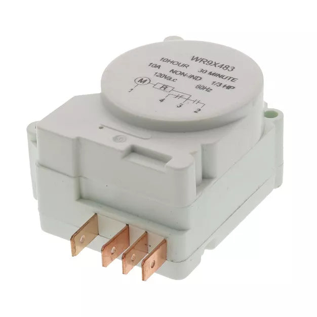 EXACT REPLACEMENT PARTS Exact Replacement Parts WR9X483 Defrost Timer (Pack of 1) Replaces GE