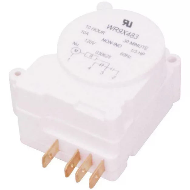 EXACT REPLACEMENT PARTS Exact Replacement Parts WR9X483 Defrost Timer (Pack of 1) Replaces GE