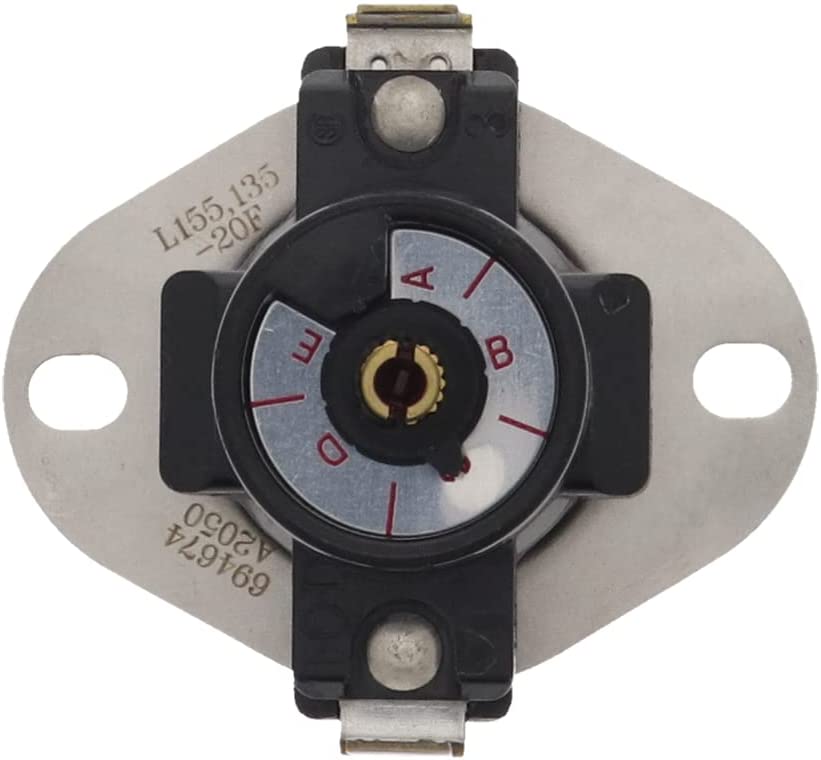 EXACT REPLACEMENT PARTS Exact Replacement Parts 694674 Adjustable Dryer Cycling Thermostat Kit (Kit) WP694674