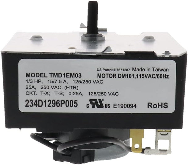 EXACT REPLACEMENT PARTS Exact Replacement Parts WE4M533 Dryer Timer 115 Vac (TMD1EM03)