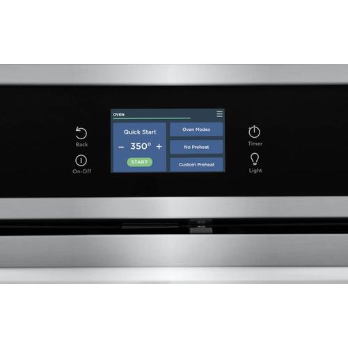 FRIGIDAIRE Frigidaire GCWS3067AF 30-inch single electric wall oven 2500 watts (5.3 cu. ft.)