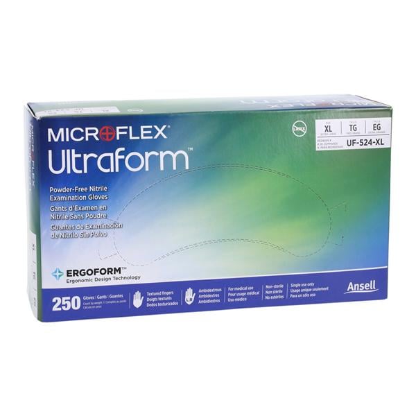 ANSELL Ansell UF-524-SM Microflex Ultraform Nitrile Exam Gloves Small/Medium (300/Box)
