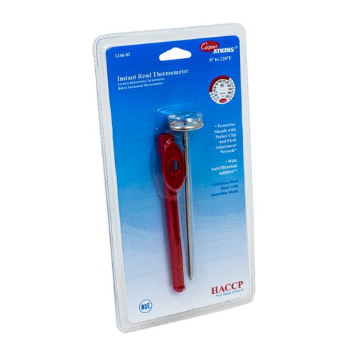 COOPER-ATKINS Cooper-Atkins CA1246-02-1 Pocket Test Therm (9.2 x 4.9 x 1 in)
