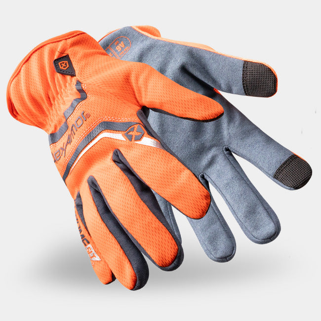 HEXARMOR Hexarmor 4072-S (7) Chrome SLT Synthetic Leather and High Performance Polyethylene Cut Resistant Gloves (Small)