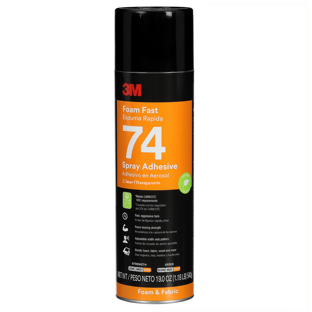 3M 3M 7100409938 Foam Fast Spray Adhesive 24 fl oz Can (12 Pack)