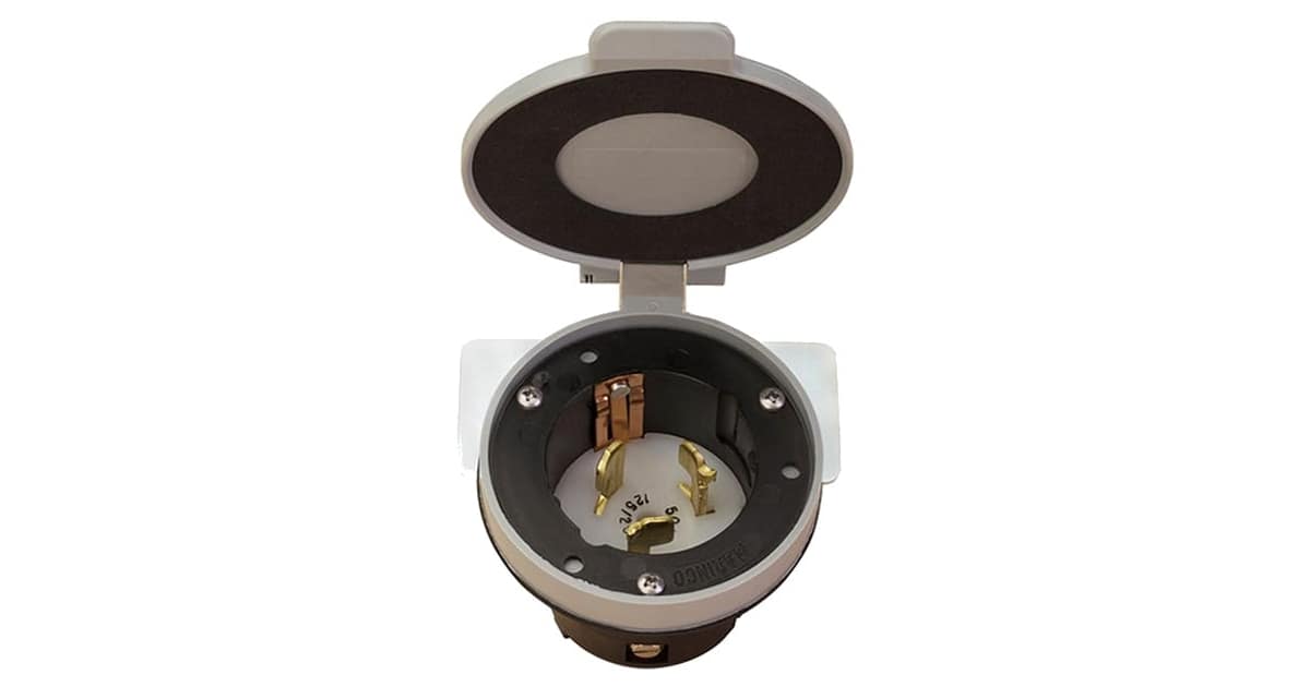 RELIANCE CONTROLS Reliance PK50 Power Inlet Kit 50A 120/240V (2-1/2 Inch Knockout) CS6375S