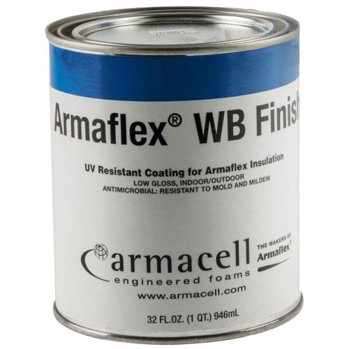 ARMACELL Armacell WBF8530005 WB Finish Latex Enamel 1 Quart