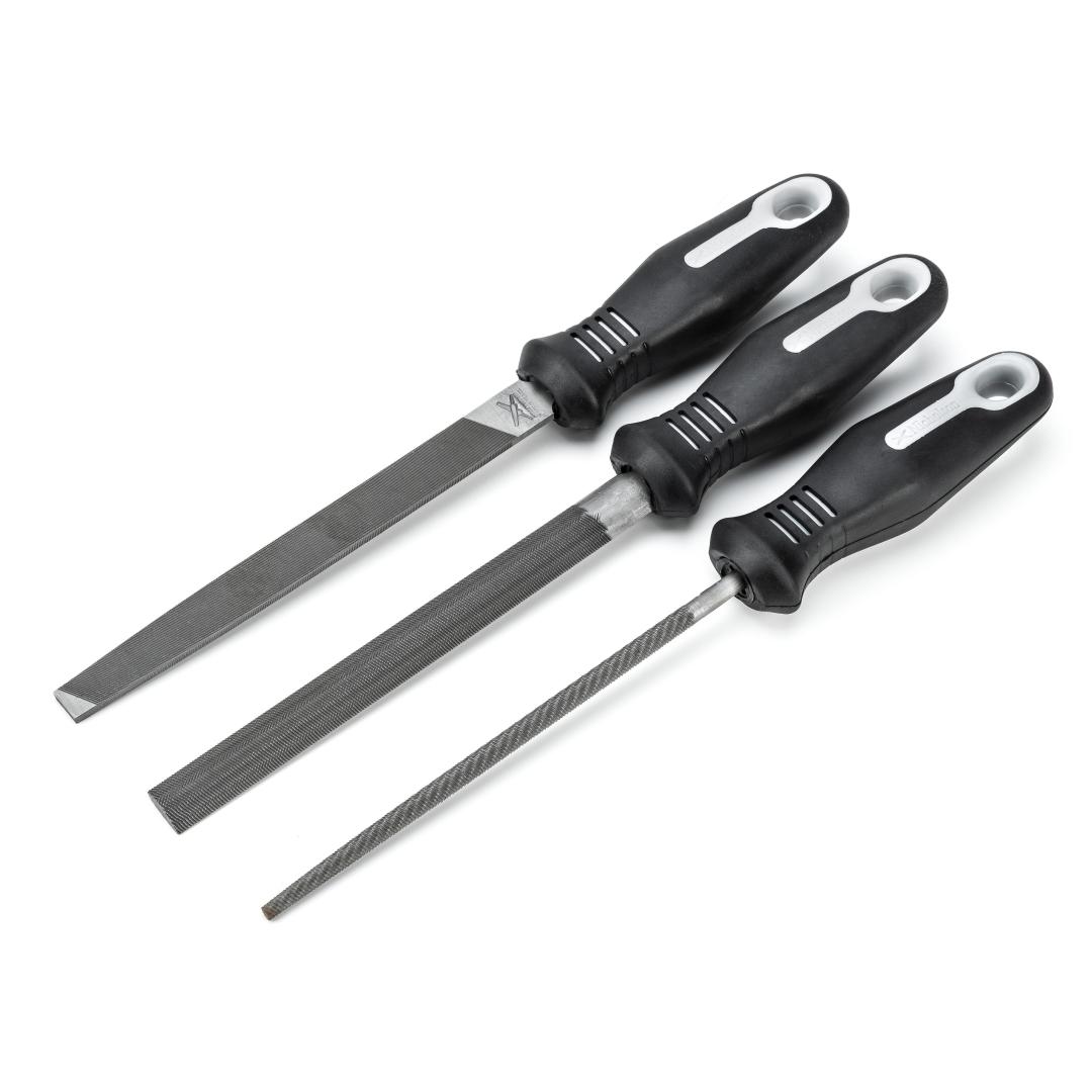 CRESCENT NICHOLSON Crescent Nicholson 22015HNNN File Set 6 in 3 Pc with Ergonomic Handles and Pouch