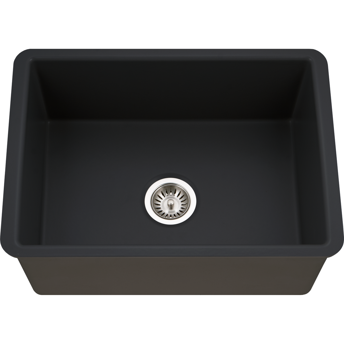 HAMAT Hamat CHE-2619SU-MB Chelsea fireclay undermount single bowl (25-1/2 x 18-1/4) CHE-2619SU-MB