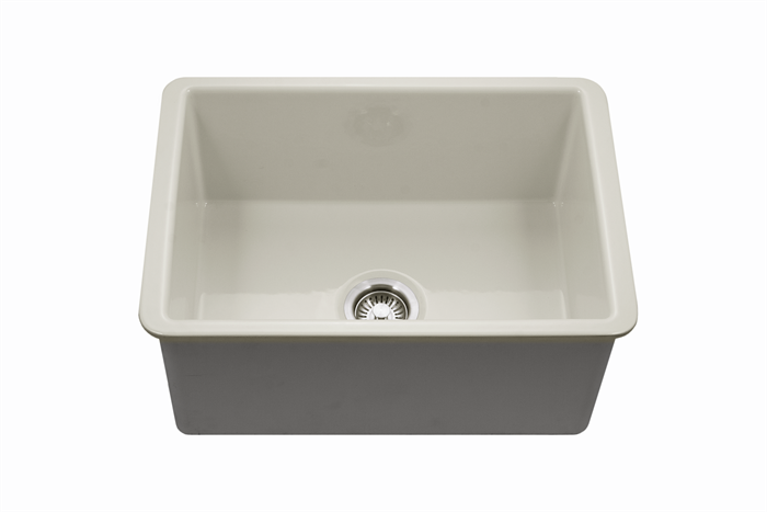 HAMAT Hamat CHE-2619SU-MB Chelsea fireclay undermount single bowl (25-1/2 x 18-1/4) CHE-2619SU-MB
