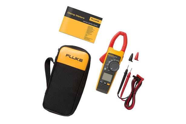 FLUKE Fluke 5065976 375 FC True-RMS AC/DC Clamp Meter 600 A (34 mm Jaw)