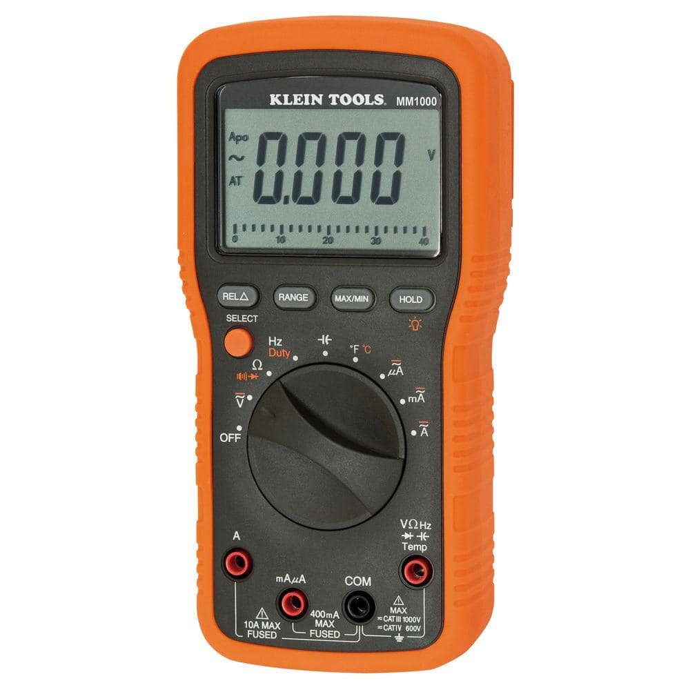 KLEIN TOOLS Klein Tools MM1000 Electricians Multimeter 1000V (MM1000)