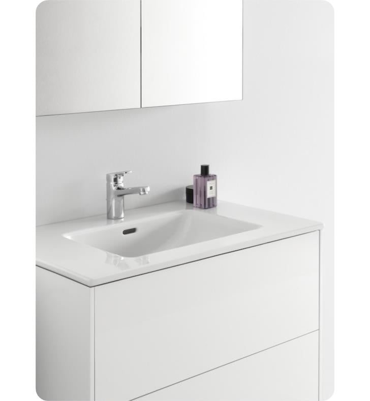 LAUFEN Laufen H8649612601041 Combipack 800 mm Slim washbasin with Base vanity unit 2 drawers