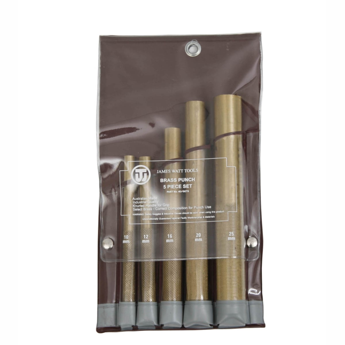 KLEIN TOOLS Klein Tools 4BPSET5 Brass Punch Set 5-Piece (Replacement 4BPSET5)