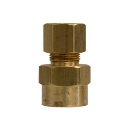 MIDLAND METAL Midland Metal 18159 Brass 1/2 x 1/2 Comp x FIP Adapter (Pack of 10)