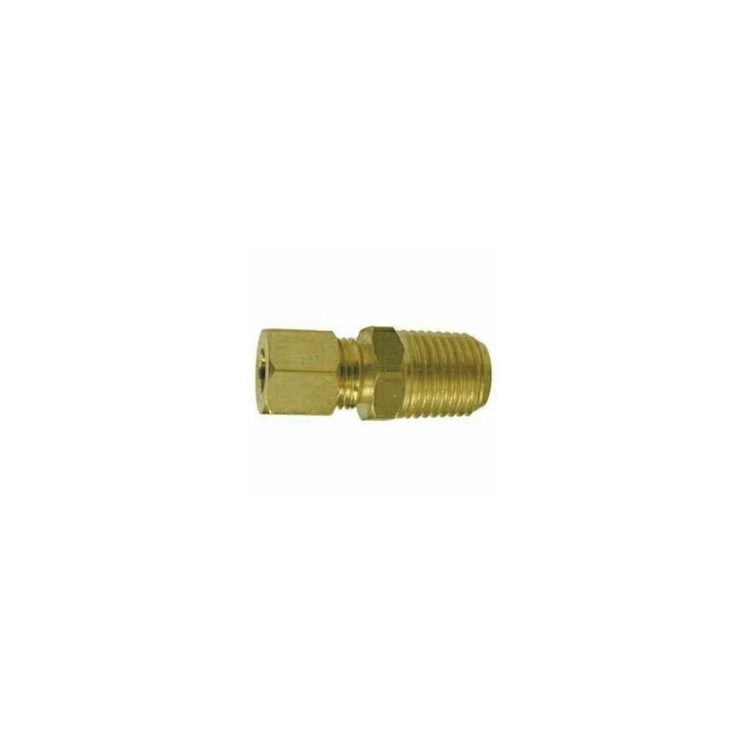 MIDLAND METAL Midland Metal 18180 Brass 1/4 x 1/4 Comp x MIP Adapter (Pack of 10)