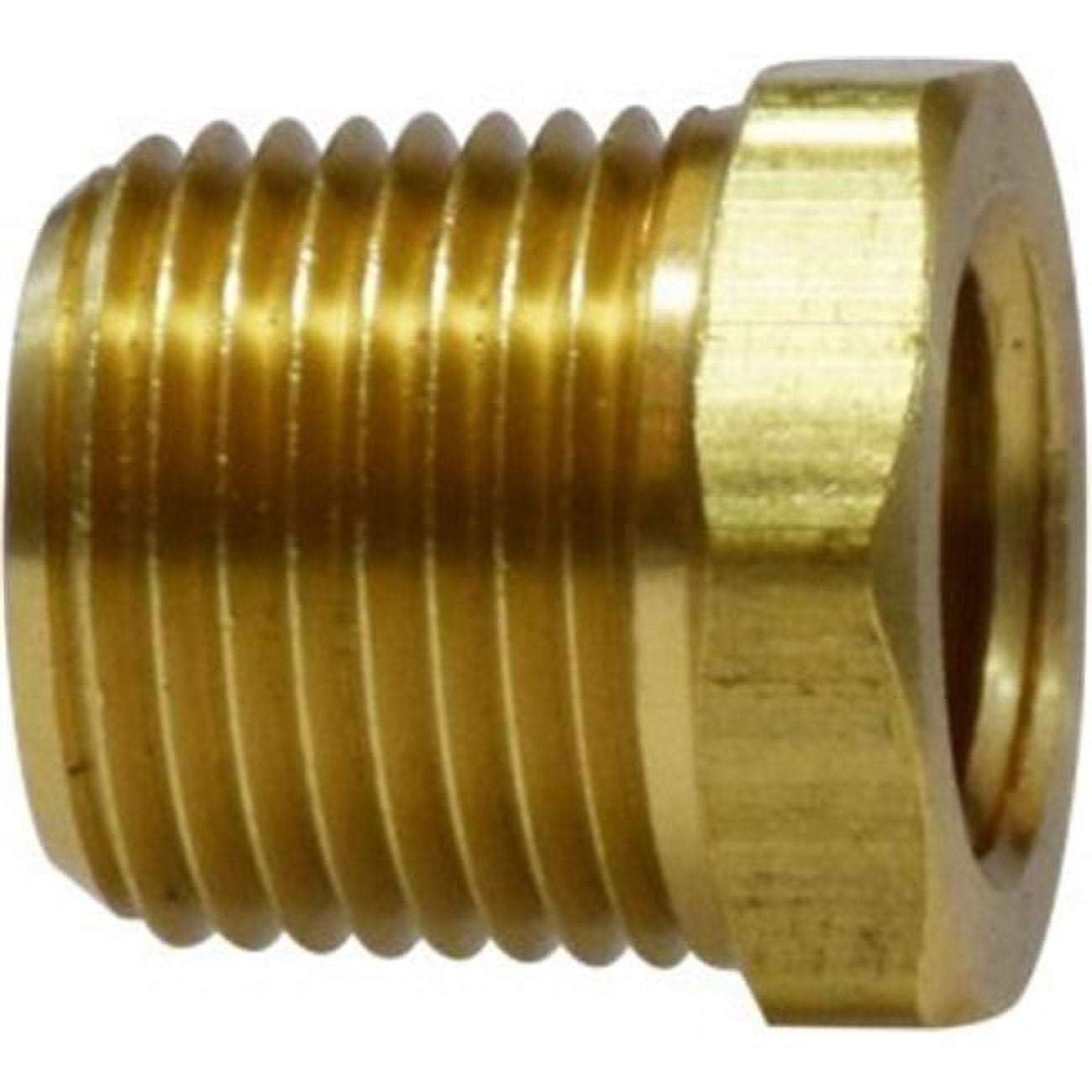 MIDLAND METAL Midland Metal 28115 Brass Hex Bushing 1 MIP x 0.75 FIP