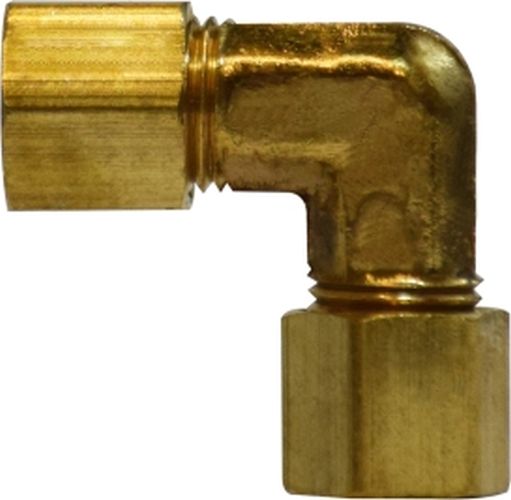 MIDLAND METAL Midland Metal 18124 Brass 1/4 Compression Elbow (Pack of 10)