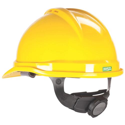MSA SAFETY Msa Safety 10034033 V-Gard 500 Cap Vented (6-Point Fas-Trac III) Replacement 10034033