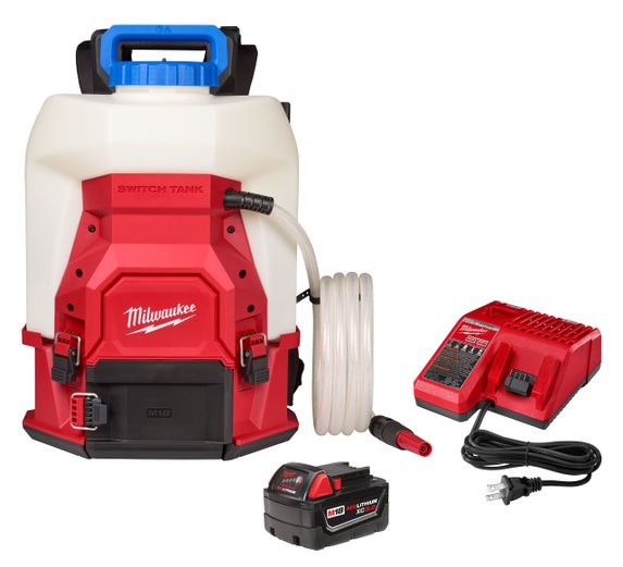 MILWAUKEE Milwaukee 3019-21WS M18 4-Gallon Water Supply Kit w/ Switch Tank 18V (4-Gallon)