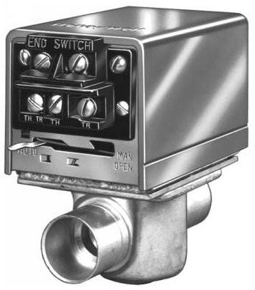 RESIDEO Resideo V8043F1036/U 24 Vac 3/4 in Sweat N.C. Zone Valve