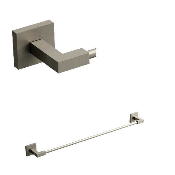 RIOBEL Riobel KS5BK Kubik 24 inches Towel Bar (24 in)