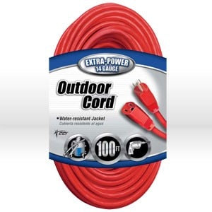 SOUTHWIRE Southwire 02409 Coleman Extension Cord 15 Amp (100 ft) 125 VAC