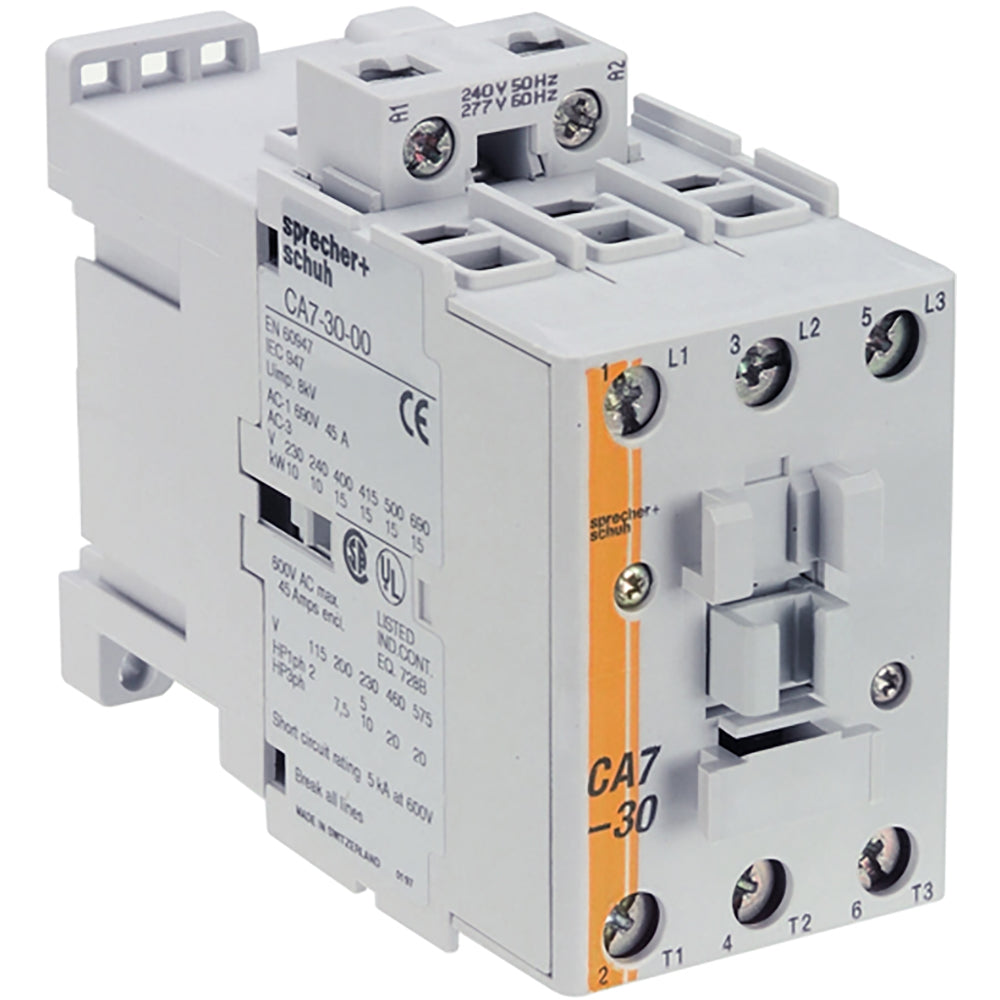 SPRECHER + SCHUH Sprecher + Schuh CA7-30-00-120 CA7 Contactor 30 A (3-Pole)