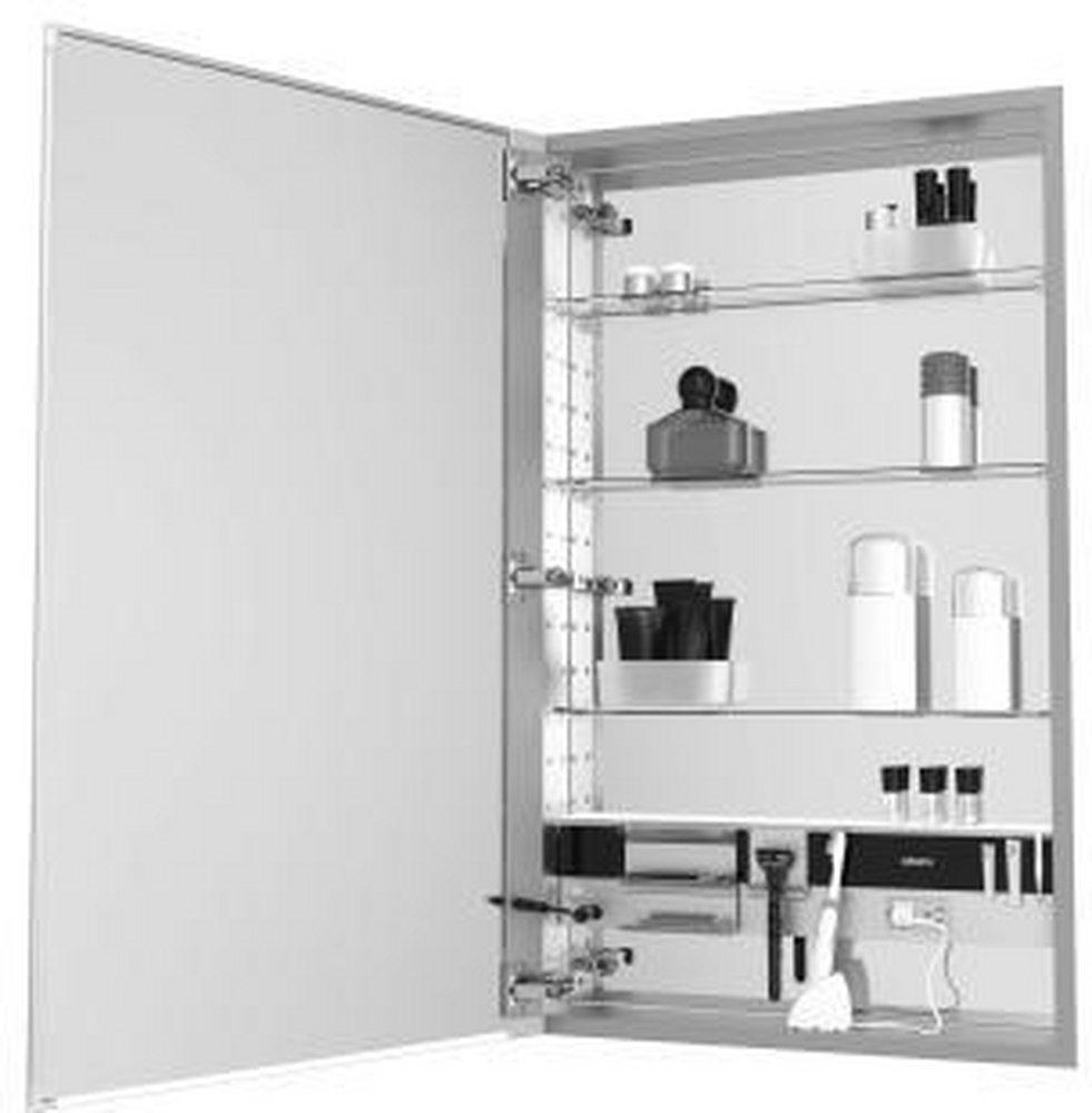 ROBERN Robern MC2040D4FPLE4 M Series flat plain glass top cabinet electric (40 x 20 x 4-5/8 in.) RMC2040D4FPLE4