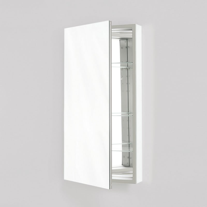 ROBERN Robern MC2040D4FPLE4 M Series flat plain glass top cabinet electric (40 x 20 x 4-5/8 in.) RMC2040D4FPLE4