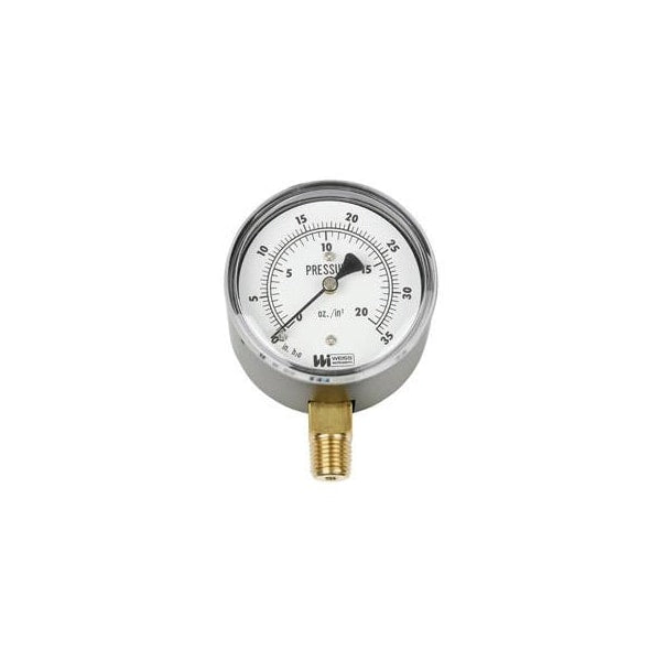 WEISS INSTRUMENTS Weiss Instruments DG25P-030-4L 2 1/2 inches Dial 0-30 inches H2O (2.5 inch)